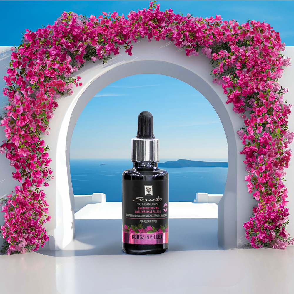 24hr Moisturizing Anti-Wrinkle Face Oil Santo Volcano Spa