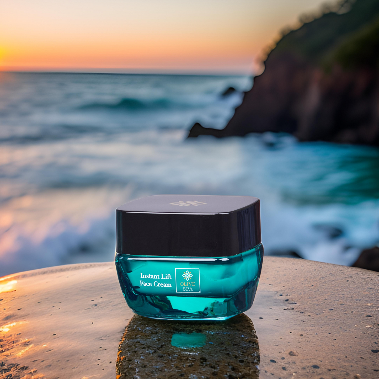 Instant lift face cream Spirulina