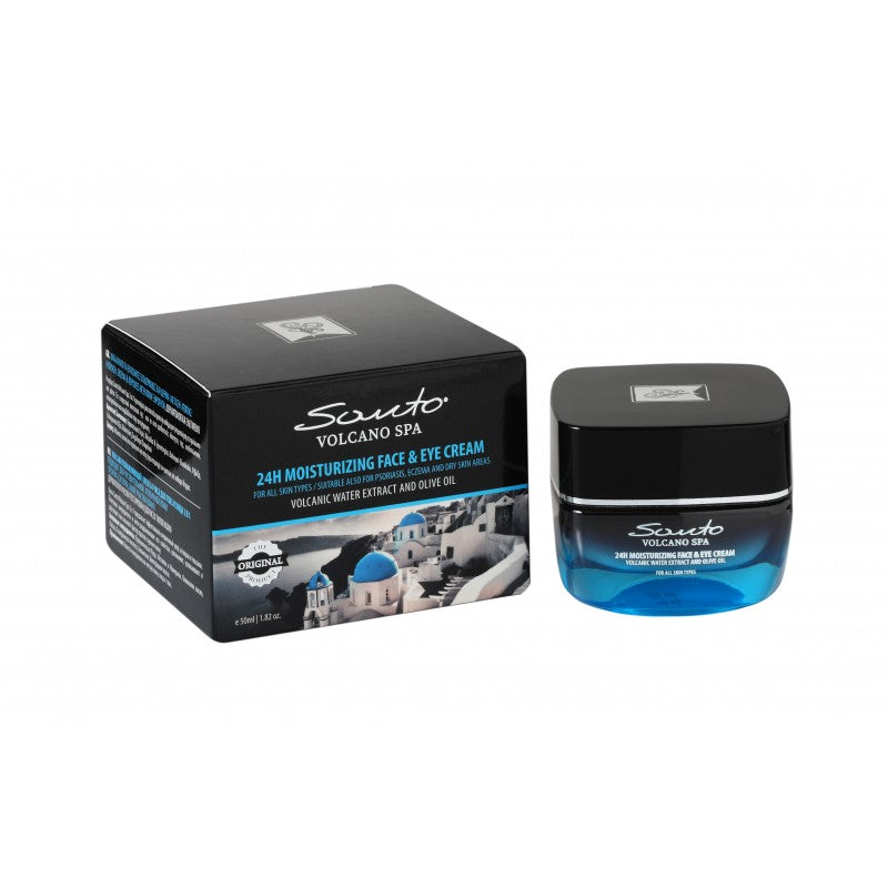 24h Moisturizing Face and Eye Cream Santo Volcano Spa