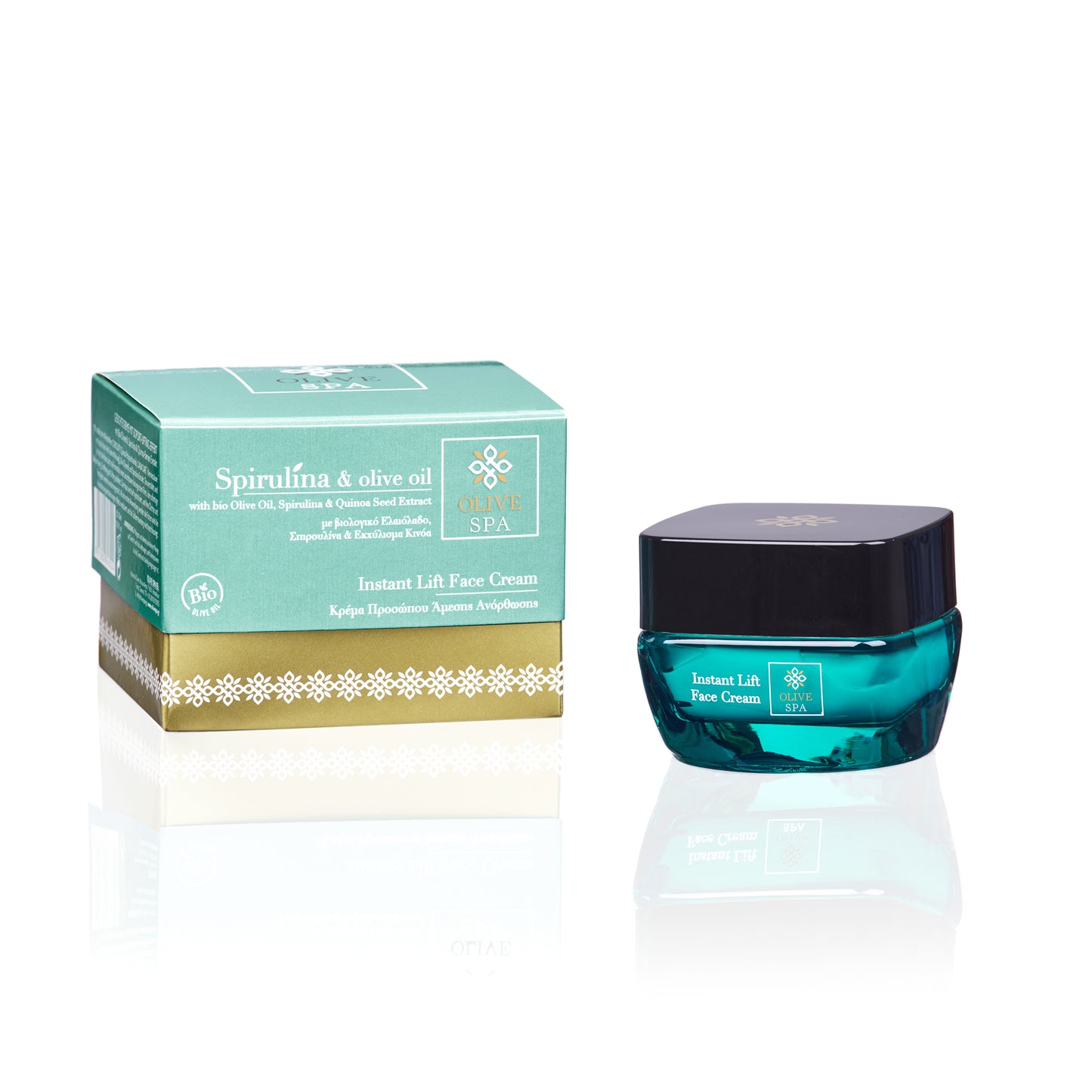 Instant lift face cream Spirulina