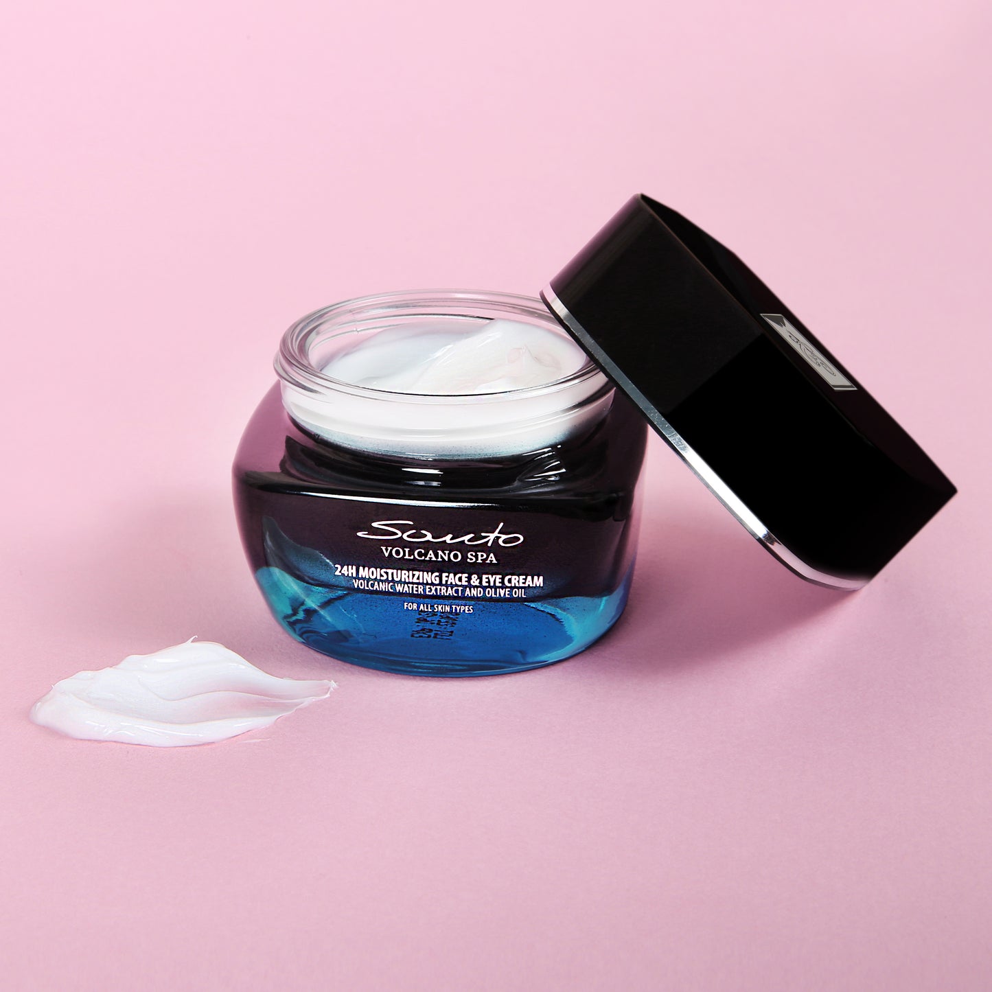 24h Moisturizing Face and Eye Cream Santo Volcano Spa