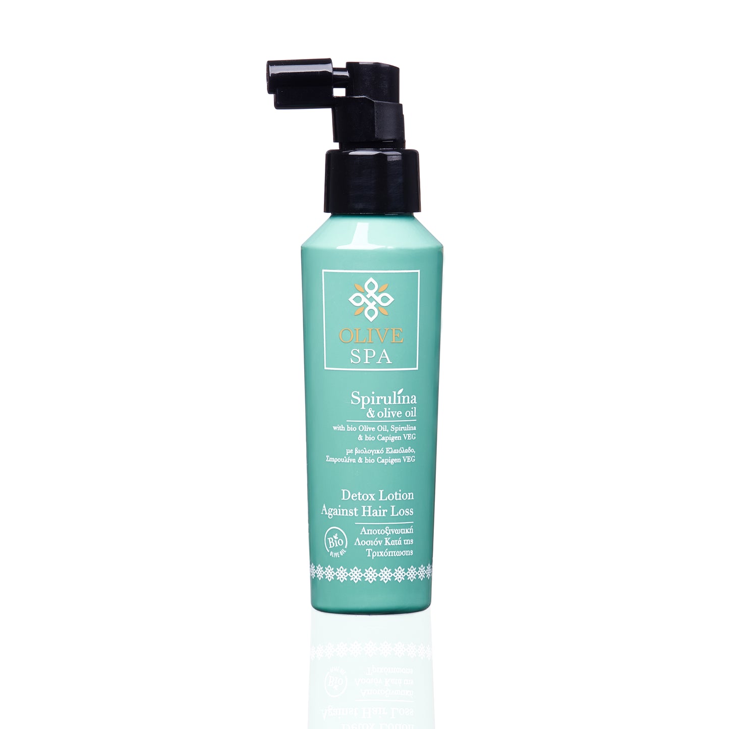 Detox lotion against hair loss Spirulina